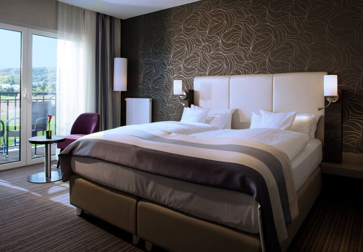 Doppelzimmer im Vital Hotel Frankfurt
