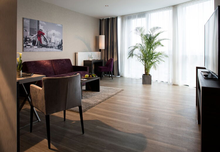 Panoramasuite im Vital Hotel Frankfurt